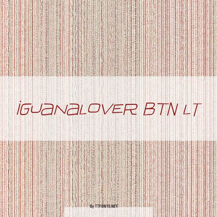 IguanaLover BTN Lt example
